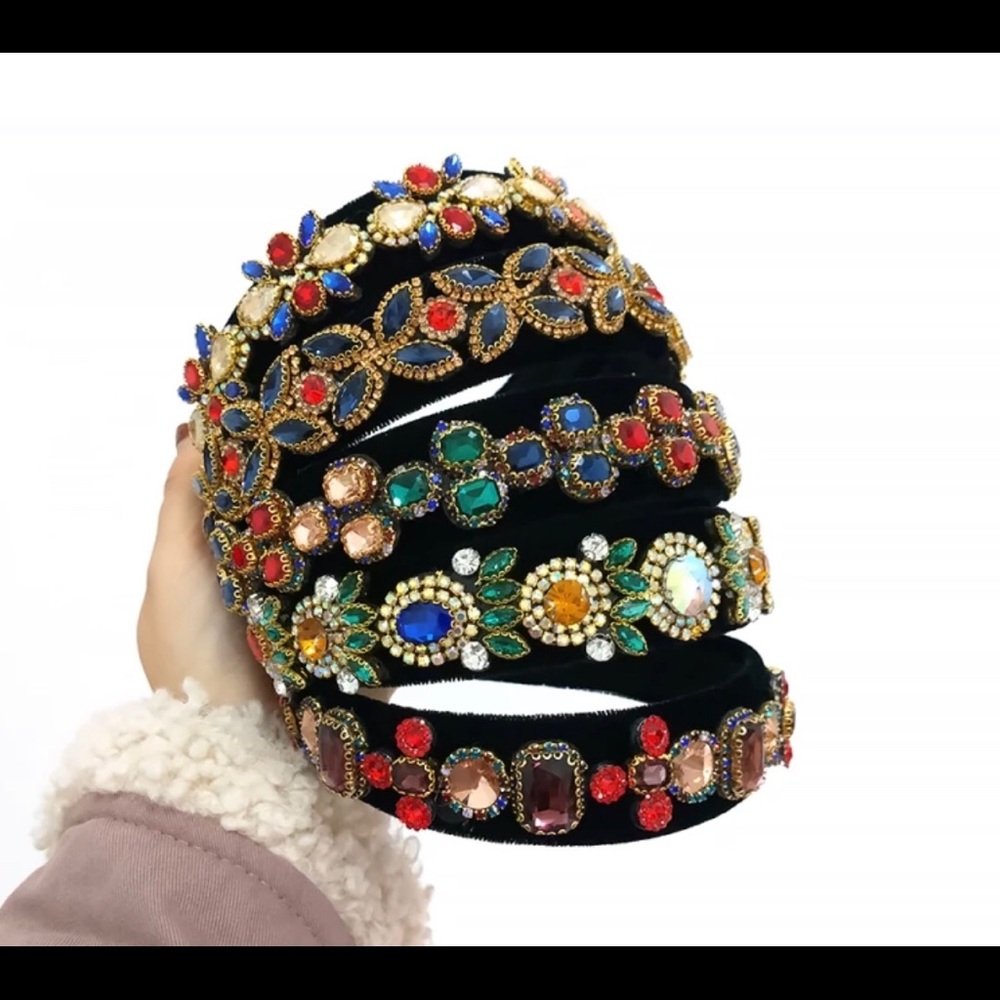 Crystal headband for sale